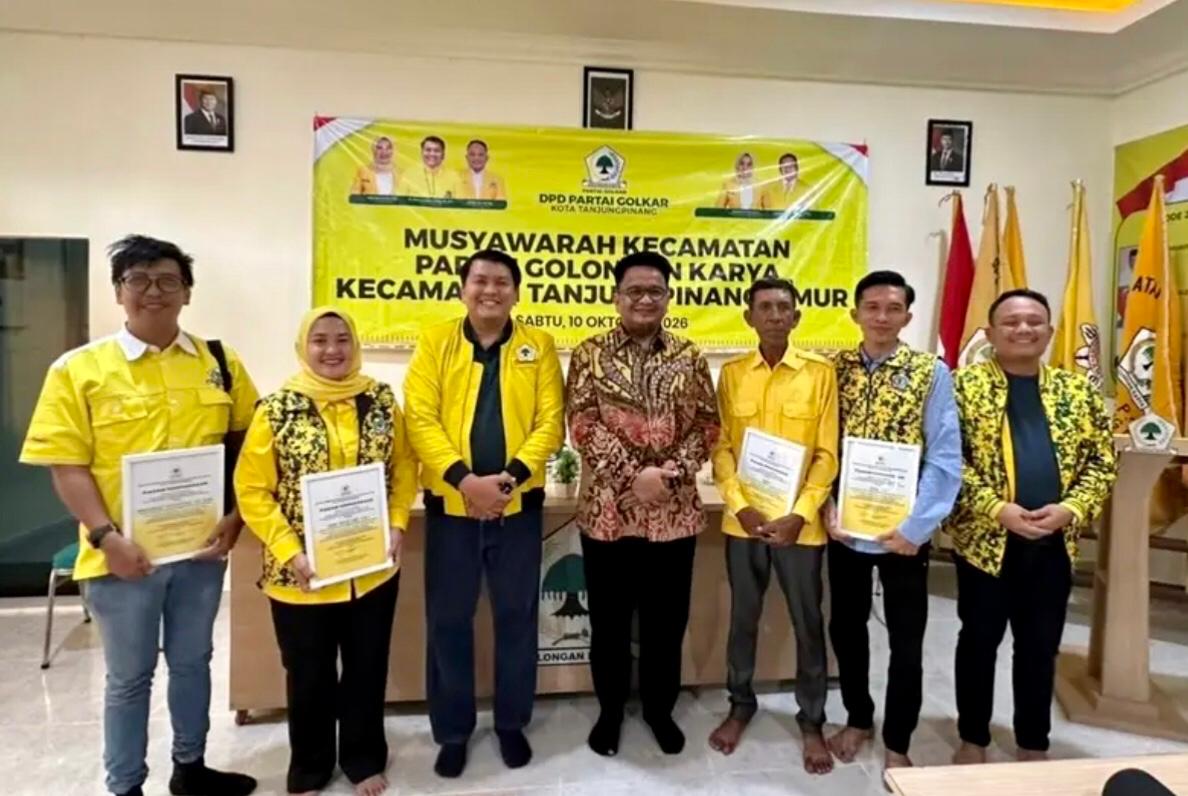 Ade Angga Dorong Konsolidasi Golkar Tanjungpinang, Targetkan Kebangkitan pada Pemilu 2029