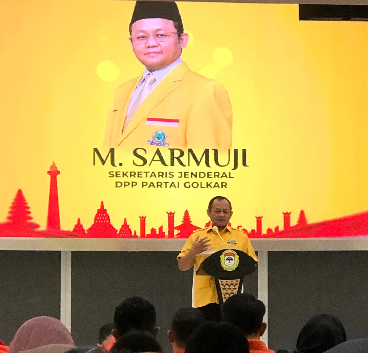 Muspinas BMK 1957, Sekjend Golkar Dorong BMK 1957 Hadirkan Program Kreatif yang Dekat dengan Anak Muda