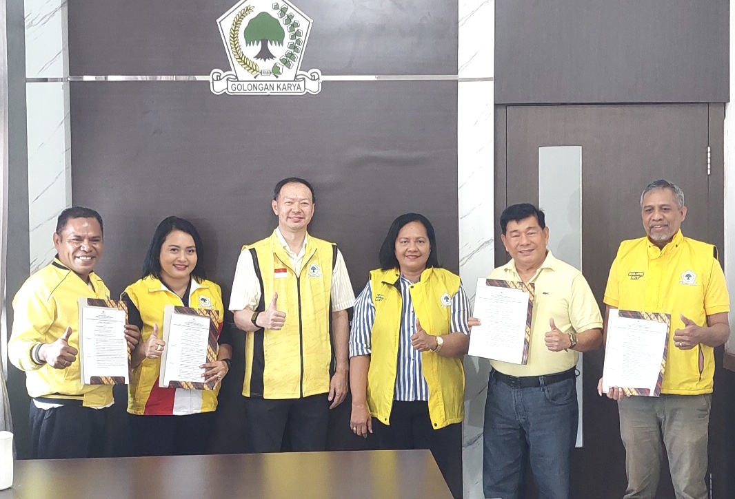 DPD I Partai Golkar NTT Tunjuk Empat Plt Ketua DPD II untuk Perkuat Konsolidasi Organisasi