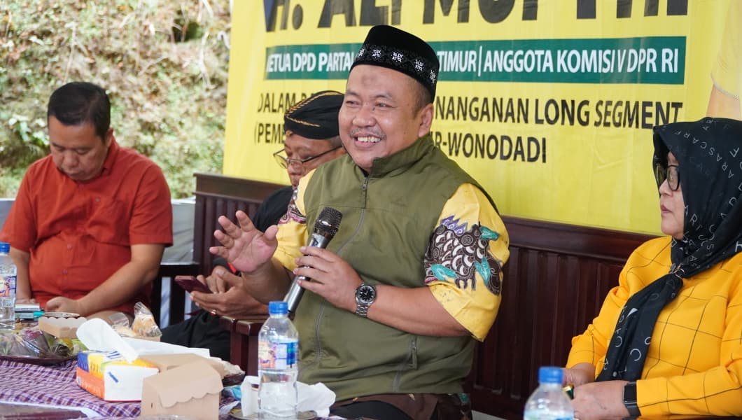 H. Ali Mufthi Pastikan Jalan Selur–Wonodadi Diaspal Tahun 2026, Anggaran Capai Rp7 Miliar