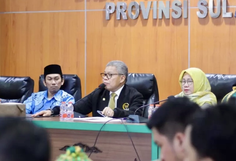 Kunjungi Bawaslu Sulsel, Taufan Pawe Soroti Penguatan Kewenangan Bawaslu Lewat Revisi UU Pemilu