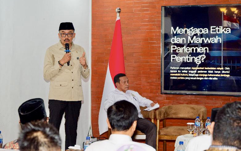 Agung Widyantoro: Jaga Kehormatan DPR Butuh Sinergi dengan Polri