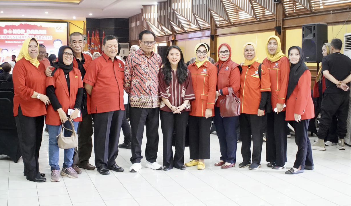 HUT ke-66 SOKSI, Ratusan Warga Ikuti Donor Darah dan Cek Kesehatan Gratis